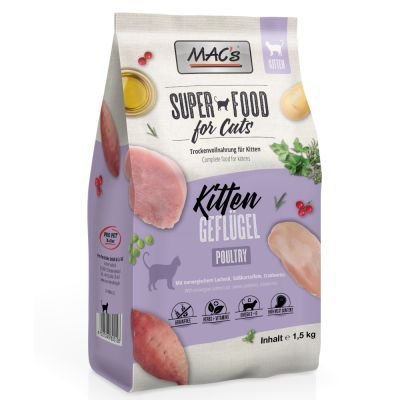 MAC's Superfood for Cats Kissanpennun kuivaruoka Kitten