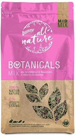 BOTANICALS MID MIX -Mix of ribwort & rose blossoms 120g