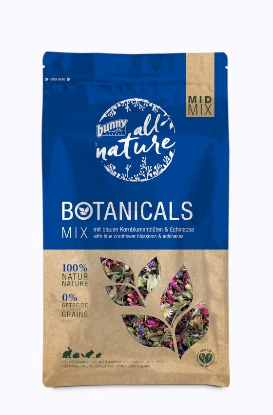 BOTANICALS MID MIX - siniset ruiskukat ja echinacea 120g