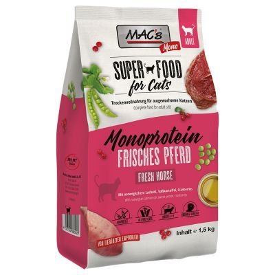MAC's Superfood for Cats Adult Monoprotein Horse