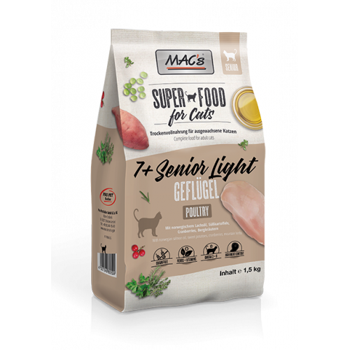 MAC's Superfood for Cats Senior Light